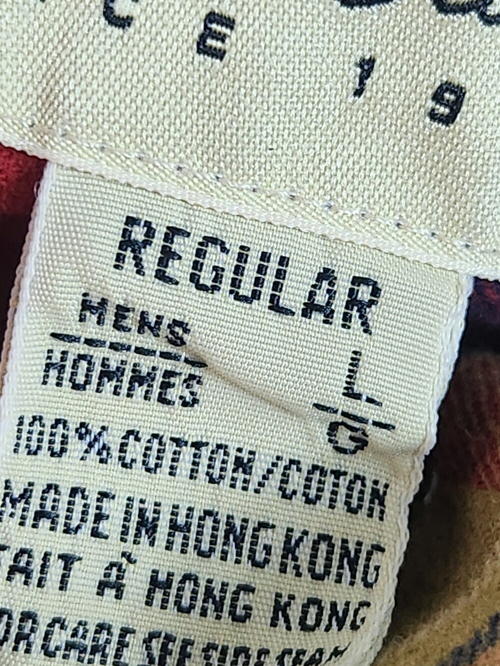 Eddie Bauer 100% Cotton Plaid Shirt - Picture 10 of 11